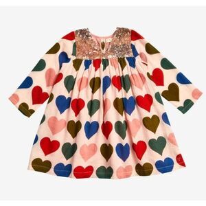 NWOT PINK CHICKEN GIRLS' COURTNEY DRESS, $76 2T C1